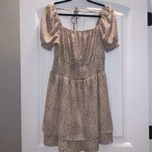 Cheetah Print Dress